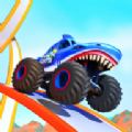 Muscle Monster Truck Stunt Games