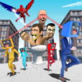 Toilet Monster Battle Game 3D